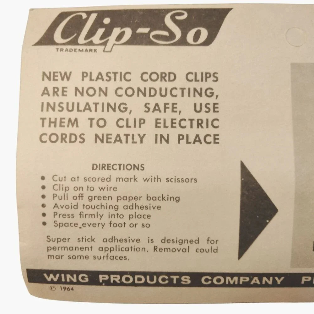 Clip-So original vintage